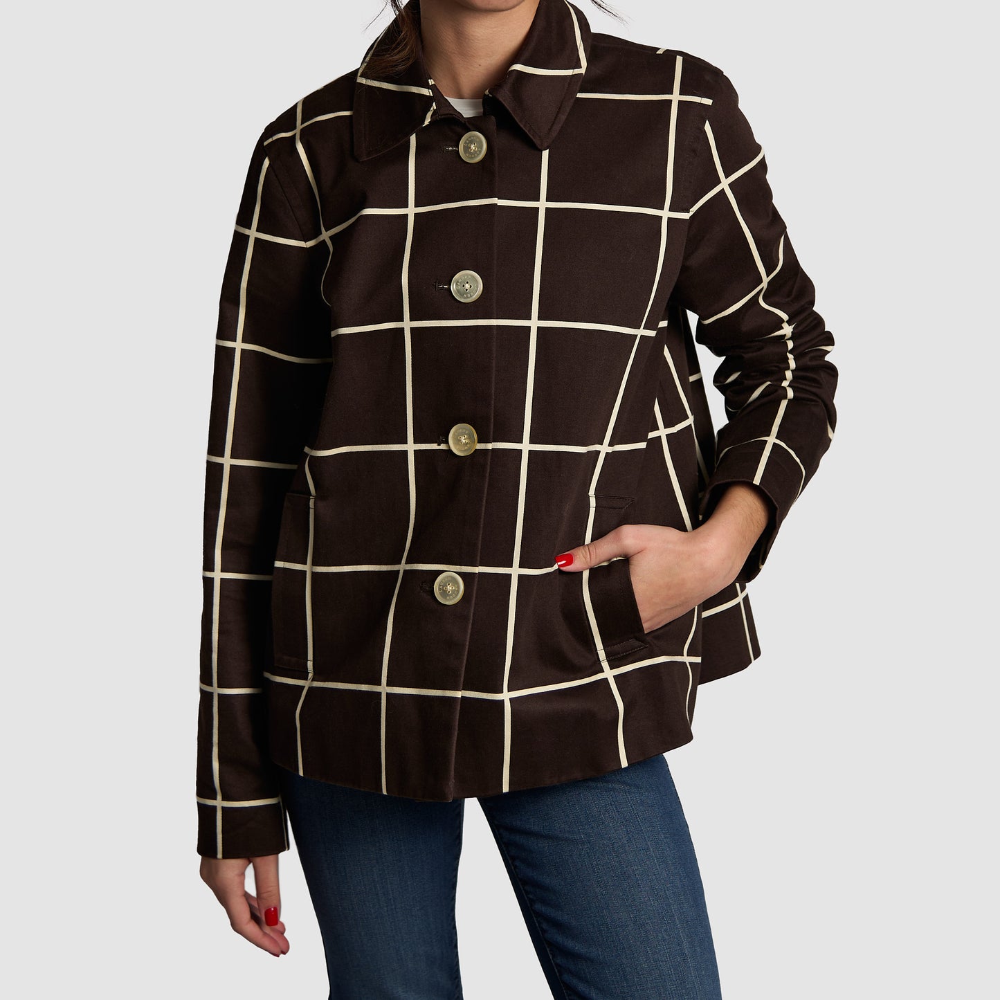 Lauren Ralph Lauren Cotton Swing Coat