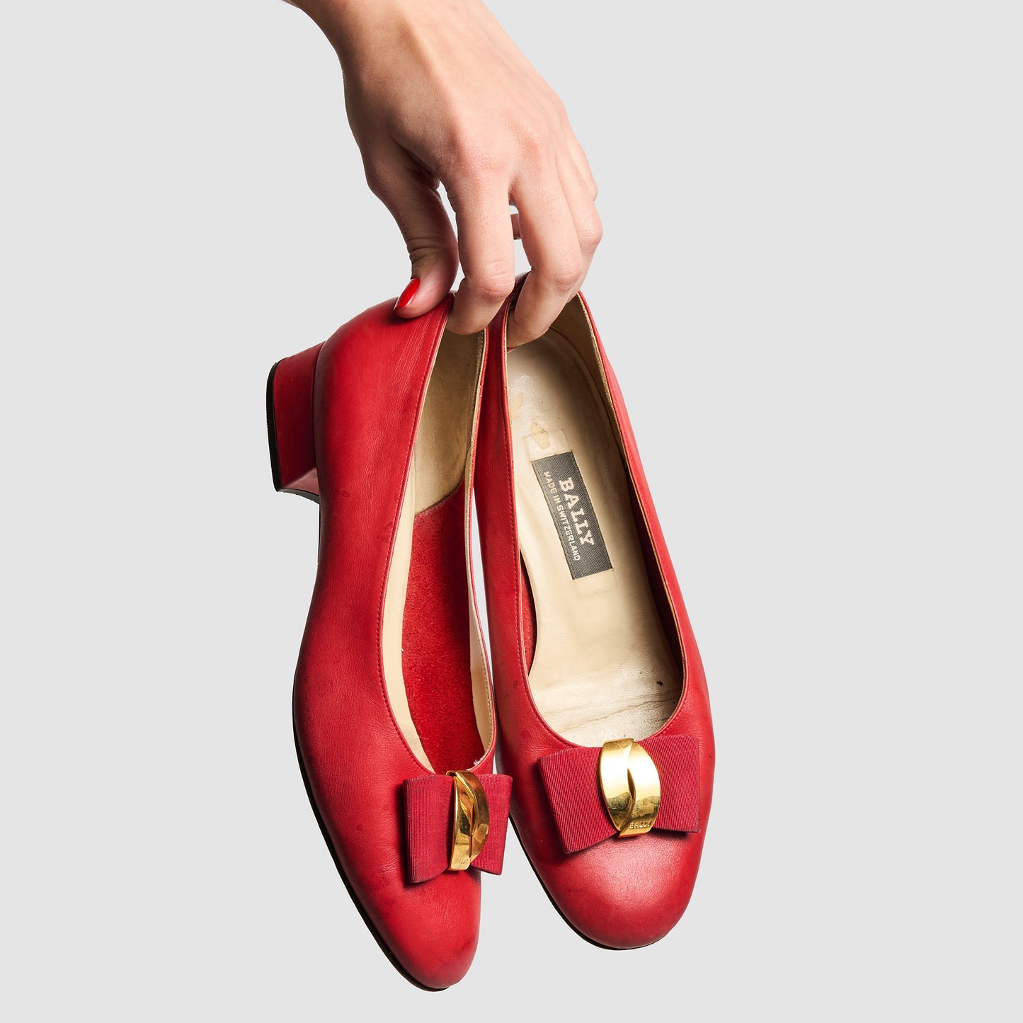 Bally Vintage Kitten Heels - Size 6.5
