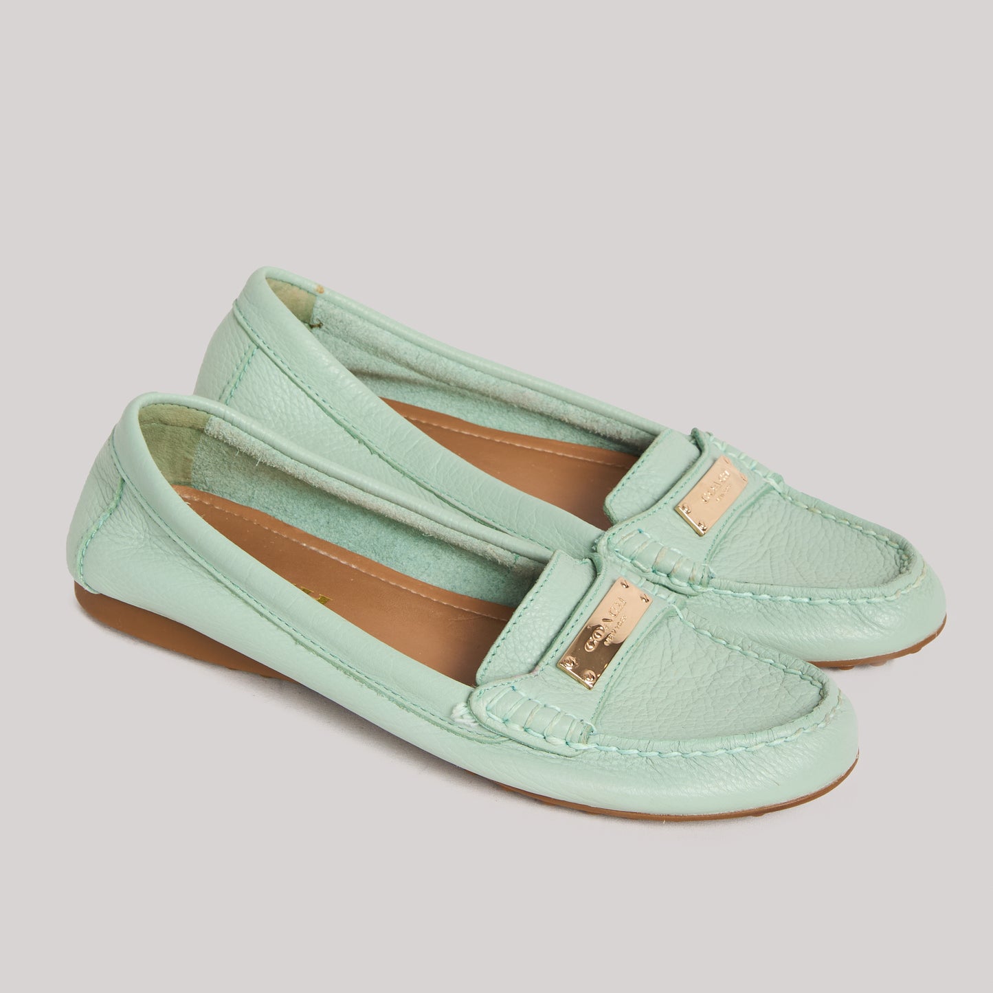 Coach Fredrica Penny Loafers - Size 6