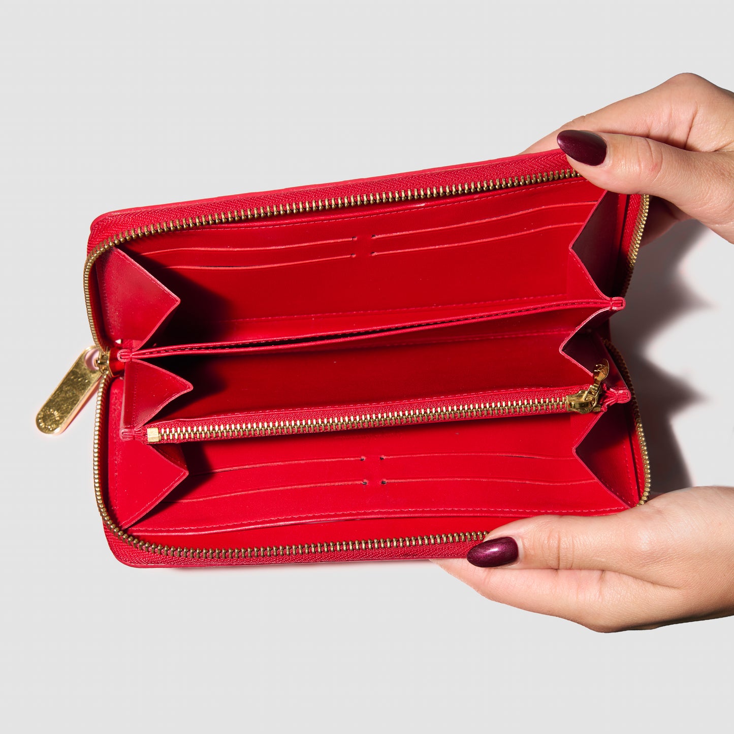 Louis Vuitton Red Monogram Vernis Limited Edition Yayoi Kusama Dots Wallet