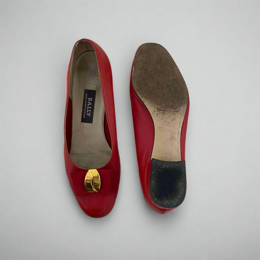 Bally Vintage Kitten Heels - Size 6.5