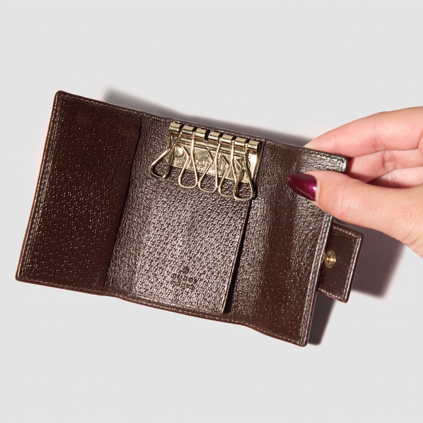 Gucci Canvas Keyholder Wallet